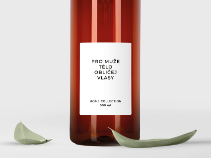 samolepka pro muze 500 ml bila