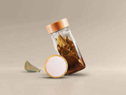 kulate samolepky na korenky prazdne bile