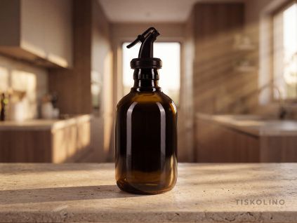 lahev olej 250ml hneda