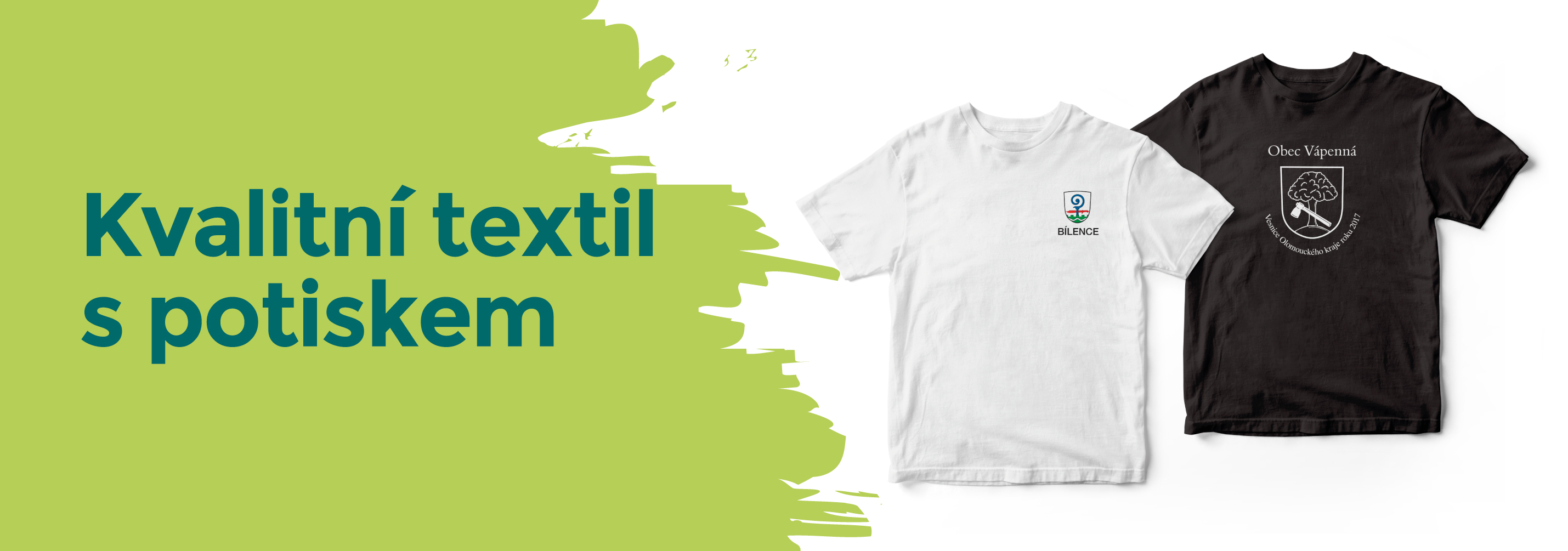 Kvalitní textil s potiskem