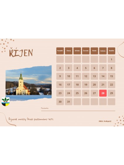 Brown Cookies Sweet Year 2022 Creative Wall Calendar