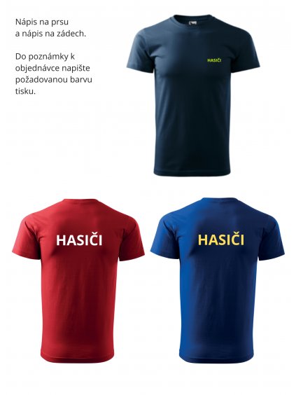 HASIČI záda - prso