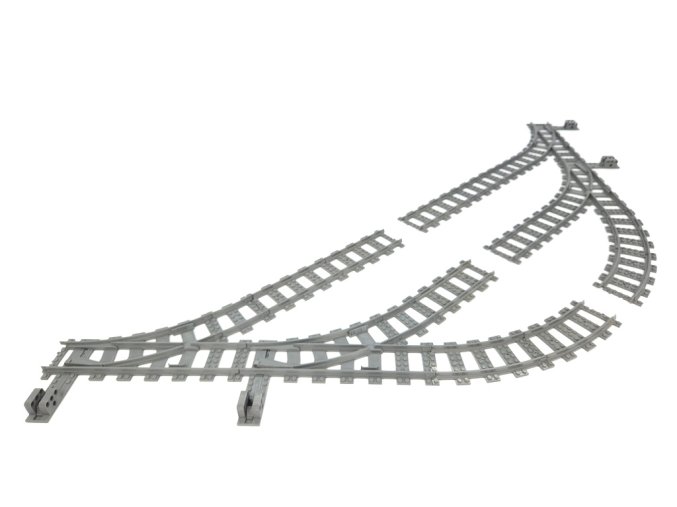 Výhybna pro vícekolejné nádraží DO