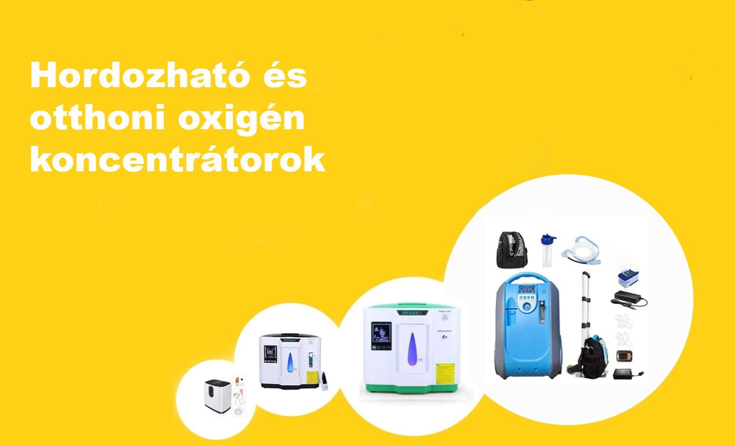 Oxigén koncentrátorok