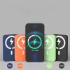 Fekete 30000mAh MagSafe Power Bank 5W mágneses külső akkumulátor