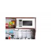 Kruzzel Bucatarie copii din lemn, maro inchis, cu accesorii, 81x79,5x24 cm + LED