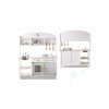 Titan, Bucătărie modernă pentru copii din lemn + accesorii - 68cm x 25.5cm x 82cm 1180