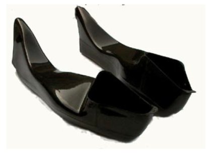 Levý náfuk - přímý vstup pro velký airbox (CORSA) CM COMPOSIT pro DUCATI 916  r. 2000/2001 CARBON