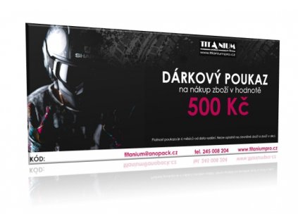 darkovy poukaz 500