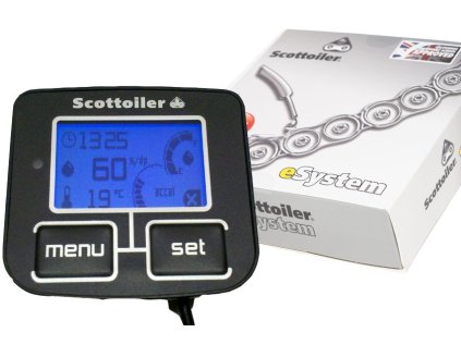 Plně automatické mazání řetězu - elektronický Scottoiler eSystem