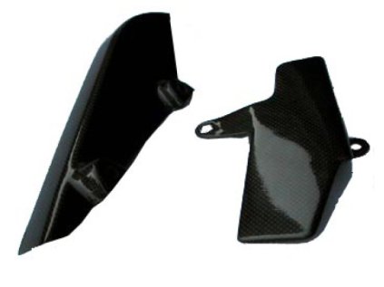 Kryt řetězu CM COMPOSIT pro HONDA VTR (dvoudílný) CARBON