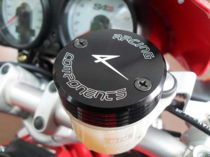 Víčko nádobky brzdové kapaliny přední 4Racing pr. 56 mm