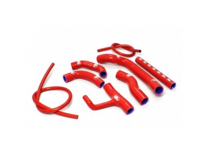 Silikonové hadice chladícího systému SAMCO Sport pro Ducati 821 Hypermotard / SP 2013 - 2015 & 821 Hyperstrada 2013 - 2015 - 8 kusů