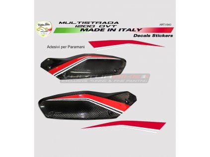 hand guards stickers ducati multistrada dvt 1200 950 1260 enduro