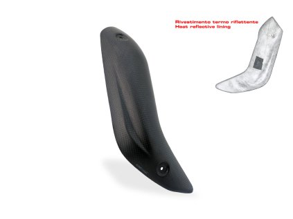 Spodní kryt výfuku Akrapovic Full System CNC Racing pro Ducati Multistrada V4 - karbon