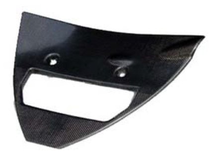 Kryt chladiče oleje CM COMPOSIT pro DUCATI 996R/998 CARBON