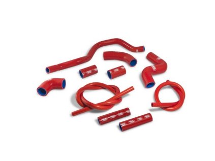 Silikonové hadice chladicího systému SAMCO pro Aprilia RSV4 / RF / RR 2009 - 2022 - 10 kusů