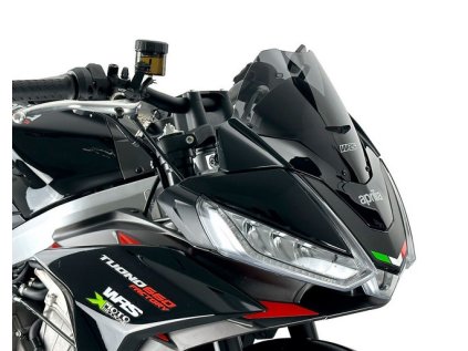 Větrný štítek - čelní plexi WRS SPORT pro APRILIA TUONO V4/FACTORY/RS 660  2021-2024