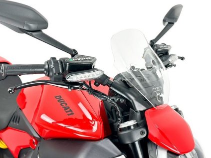 Větrný štítek - čelní plexi WRS SPORT pro DUCATI DIAVEL V4 2023-2024