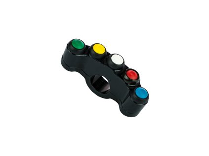 accossato customized racing 5 key button panel cnc worked right left side