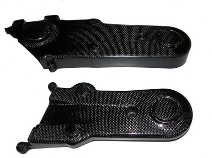 Kryt rozvodových řemenů CM COMPOSIT pro DUCATI Monster 696/1100 CARBON