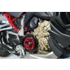 Pravý kryt motoru (hořčíkový) CNC RACING pro instalaci transparetního krytu spojky pro DUCATI Multistrada/ Diavel V4/ V4S
