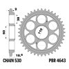 Rozeta ergalová PBR Sprockets pro DUCATI 1200/1260 MULTISTRADA 2010-2022 mod.530