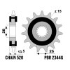 Sekundární tiché řetězové kolečko PBR Sprockets RSS pro APRILIA 660 RS/TUONO/TUAREG mod.520