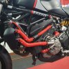 Silikonové hadice chladícího systému SAMCO Sport pro Ducati Monster 1200 / 1200 S / 1200 R (Euro 4) 2017 - 2020 -9 kusů