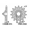 Sekundární řetězové kolečko PBR Sprockets pro YAMAHA YZF-R3 mod.415 RACING