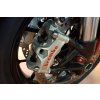 Sada 2 ks titanových šroubů CNC RACING pro brzdové třmeny BREMBO (M10 x 1,25 x 55 mm)