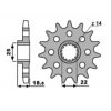 Sekundární tiché řetězové kolečko PBR Sprockets RSS pro DUCATI 1200/1260 MULTISTRADA mod.530