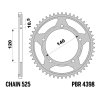 Rozeta ocelová temperovaná PBR Sprockets pro SUZUKI DL/GS/GSX-S/GSX-R/600/650/750/1000/1050/ KAWASAKI KLV 1000/ TRIUMPH 600/800/865/900 mod.525