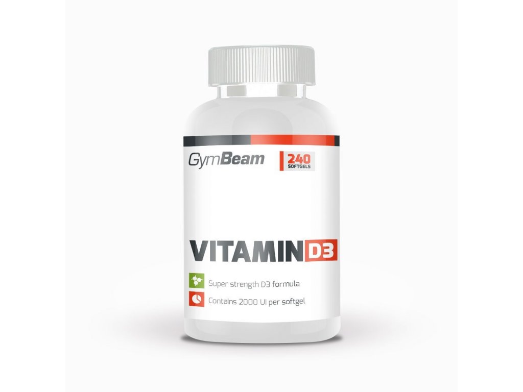 Vitamín D3 2000 IU - GymBeam