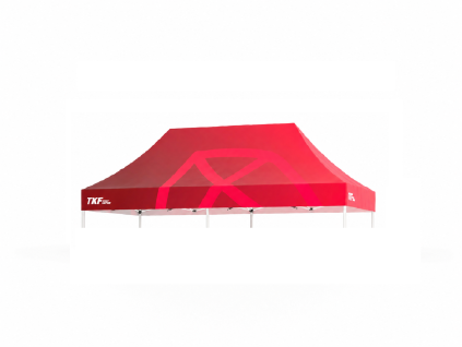 Stan RP střecha 3x6m potisk transparent PES