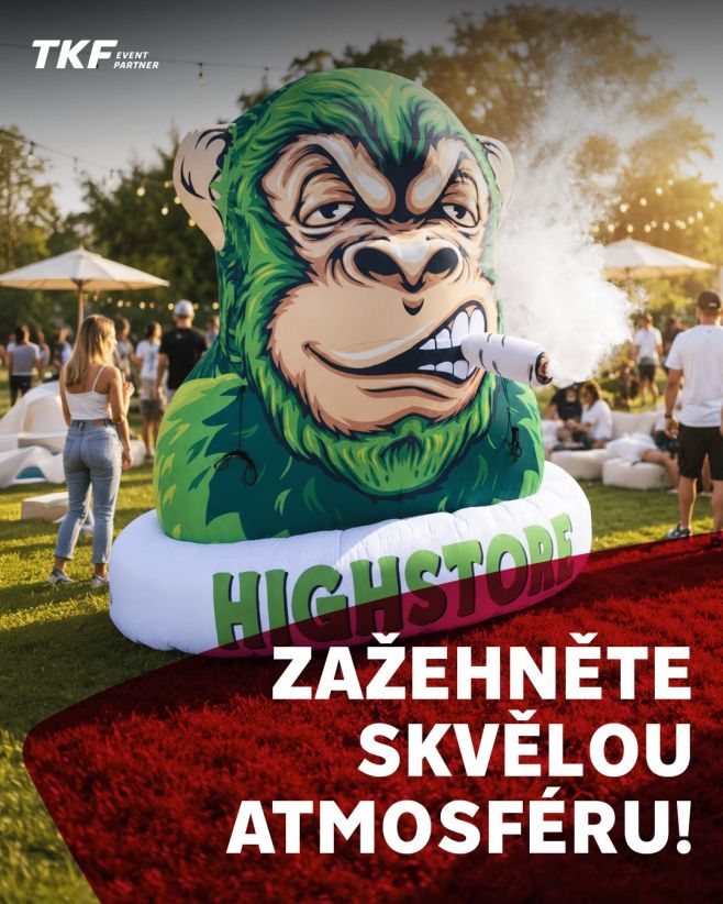 🔴Atypické nafukovadlo? Přesně tyto projekty nás baví. Tato atypická realizace s kouřovým efektem vznikla pro zahraniční...