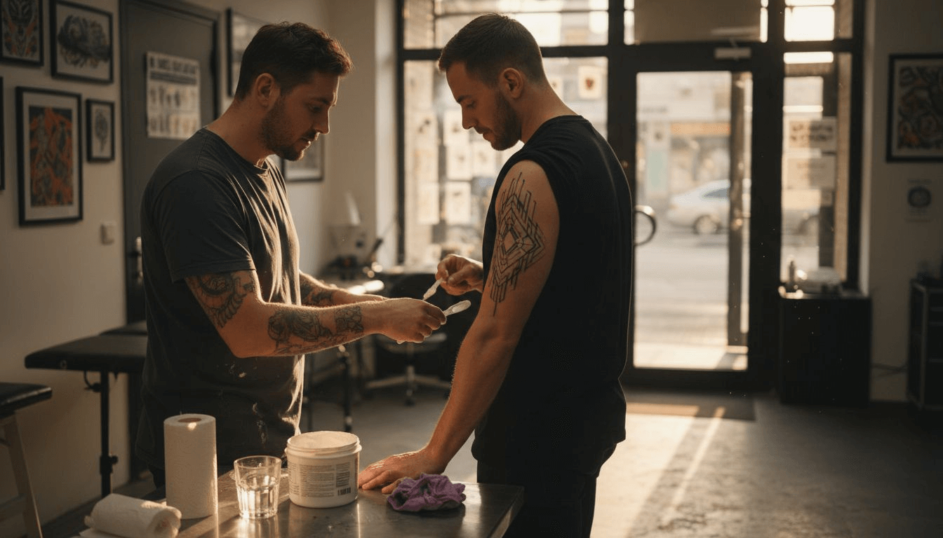 Tetoválókrém fogalma – Hogyan segít a fájdalomcsökkentésben