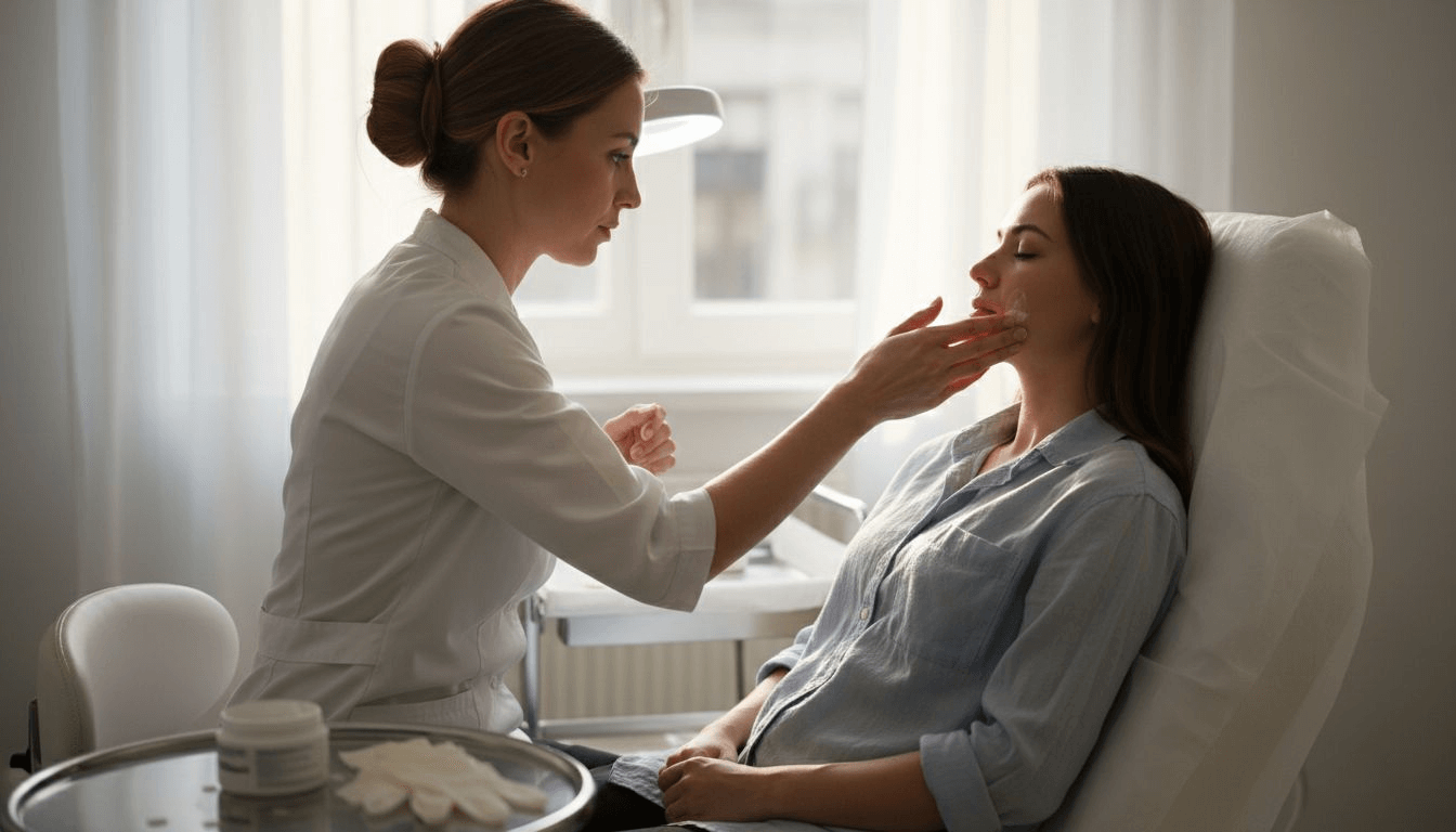 Fájdalom mérséklése kozmetikai kezelések alatt