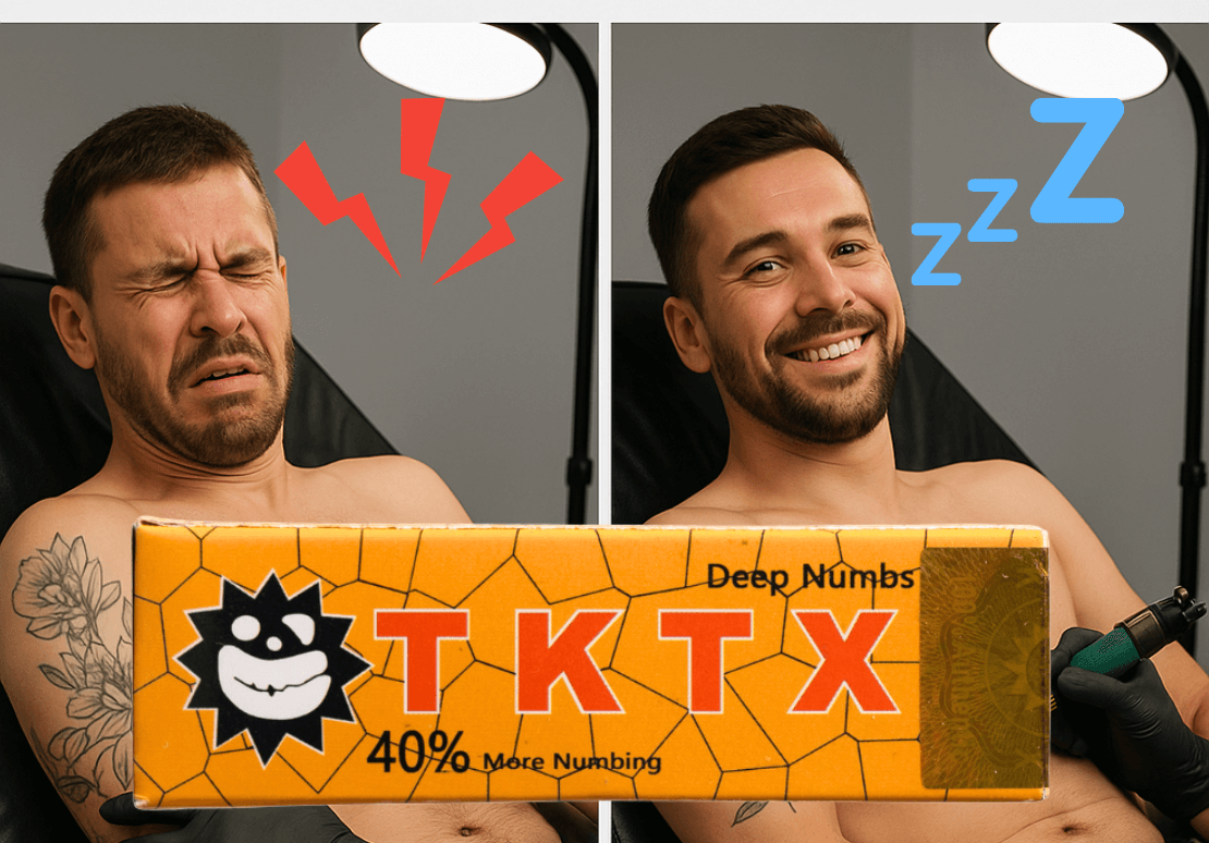 Hogyan csökkenthető a tetoválás során jelentkező fájdalom? Bevált TKTX módszerek