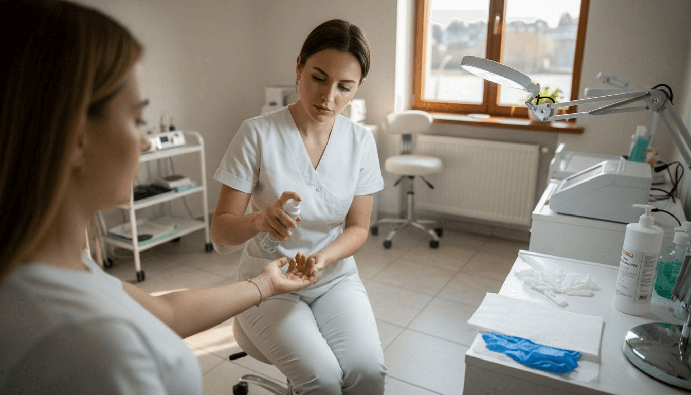 Znieczulający spray: Komfort zabiegów kosmetycznych