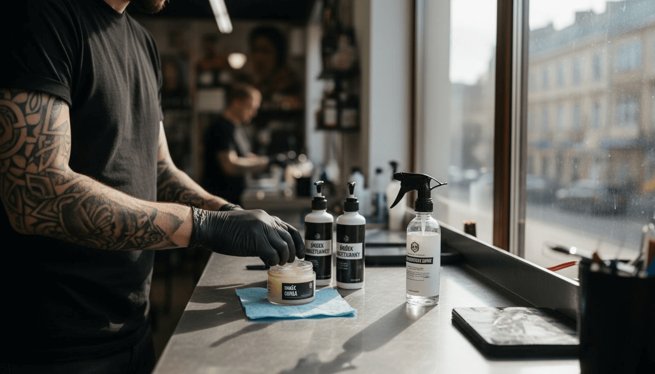 7 przykładowych preparatów do tatuażu dla profesjonalistów