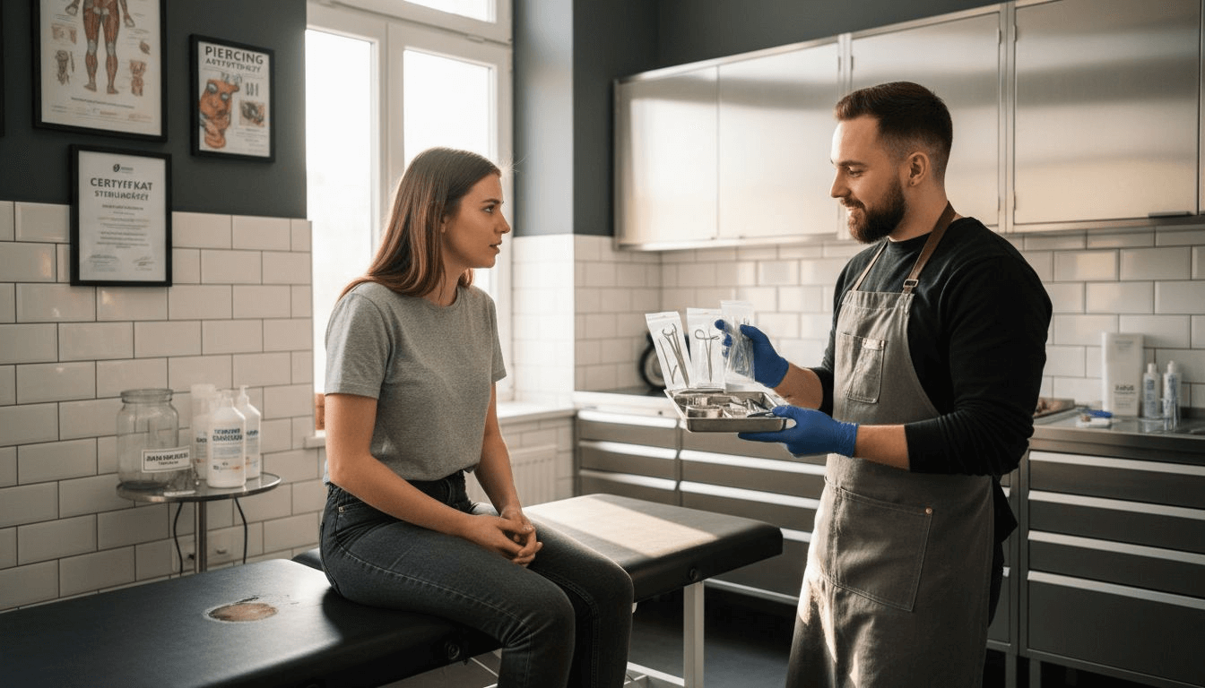 Skuteczne metody łagodzenia bólu przy piercingu krok po kroku