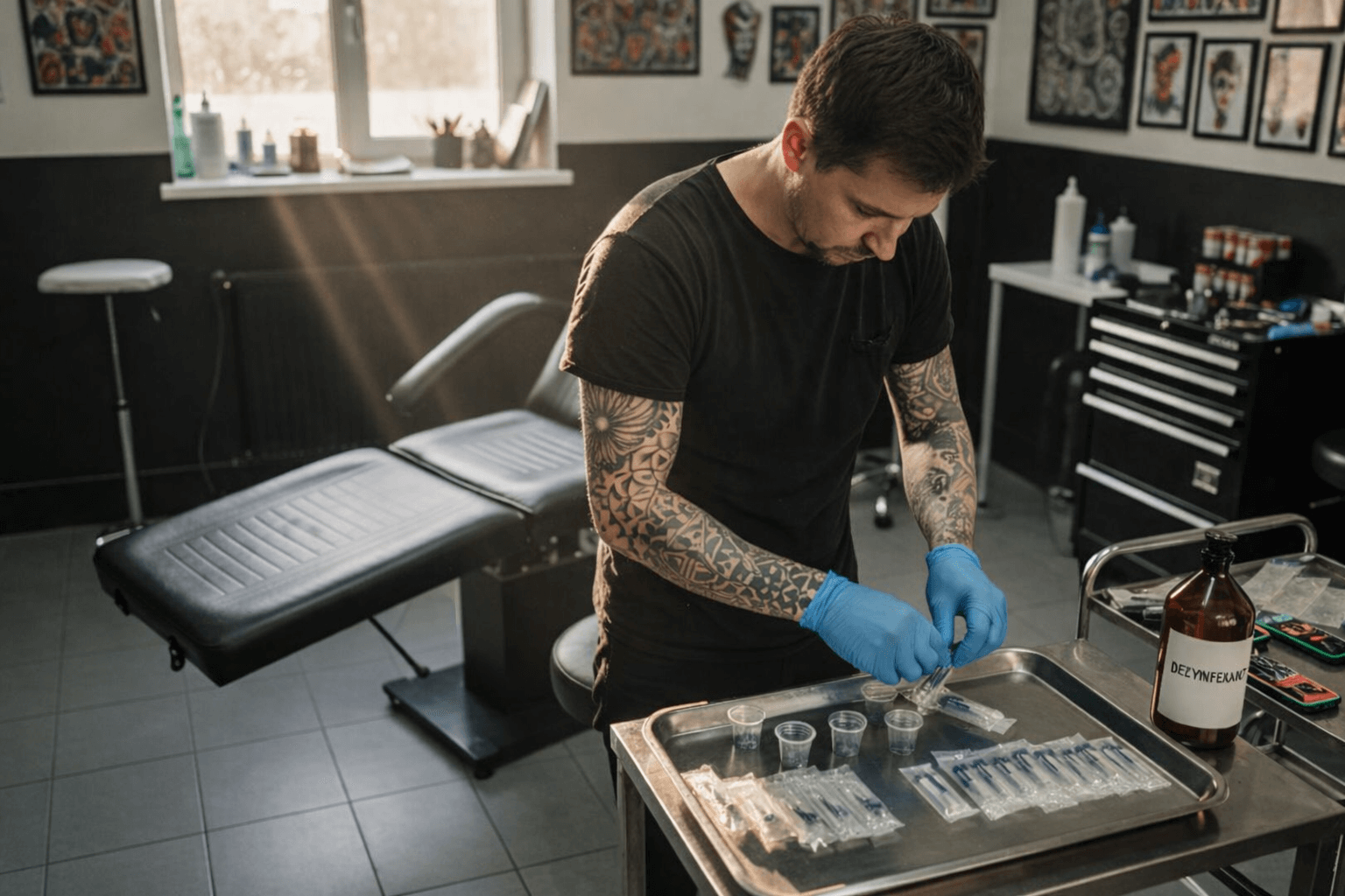 Profesjonalne przygotowanie do tatuażu – klucz do bezpieczeństwa i skuteczności