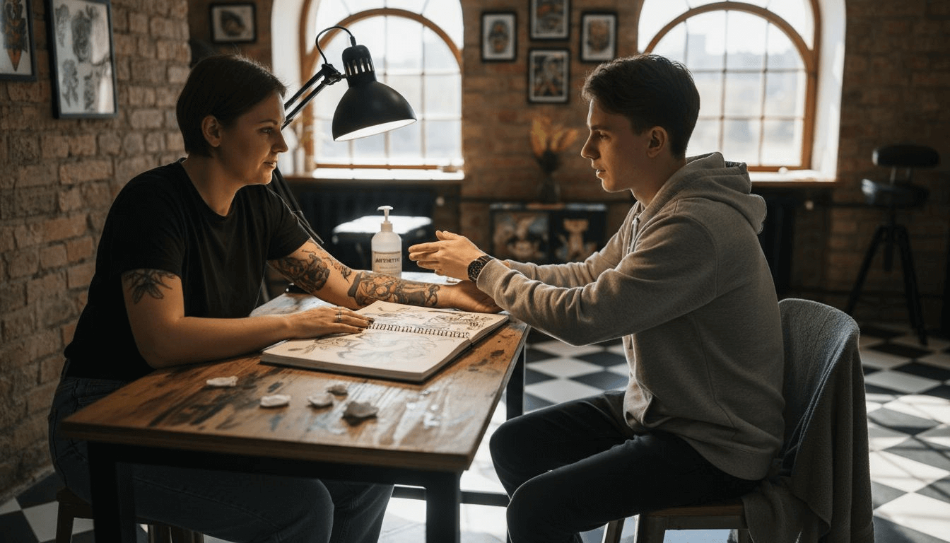 7 kluczowych etapów przygotowania do tatuażu bez bólu