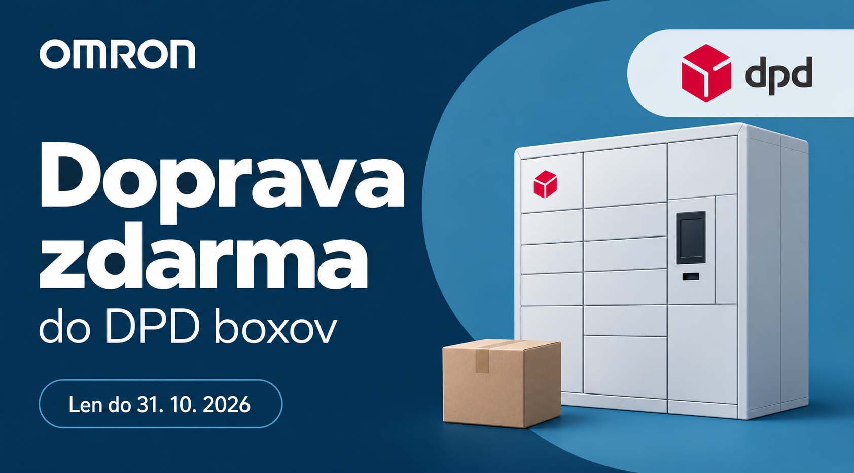 Využite dopravu zdarma do DPD boxov