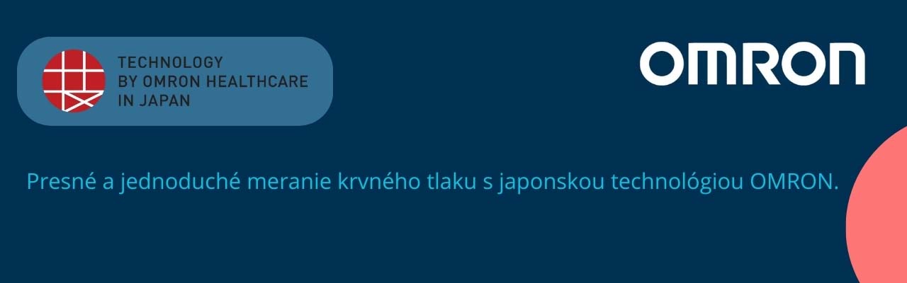 Tlakomery OMRON - Presné a jednoduché meranie krvného tlaku s japonskou technológiou OMRON