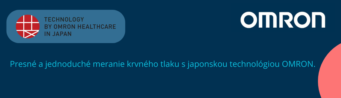 Presné a jednoduché meranie krvného tlaku s japonskou technológiou OMRON