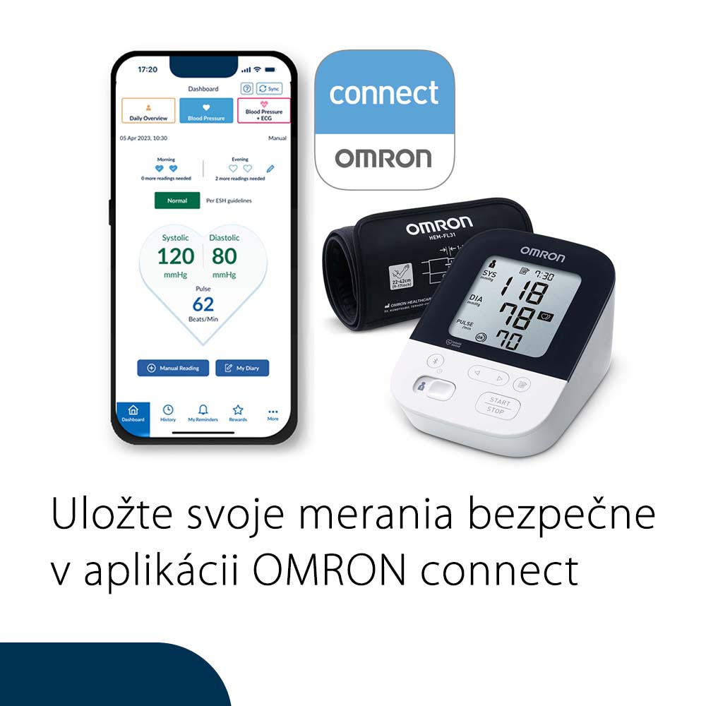 Tlakomer OMRON M4 Intelli IT