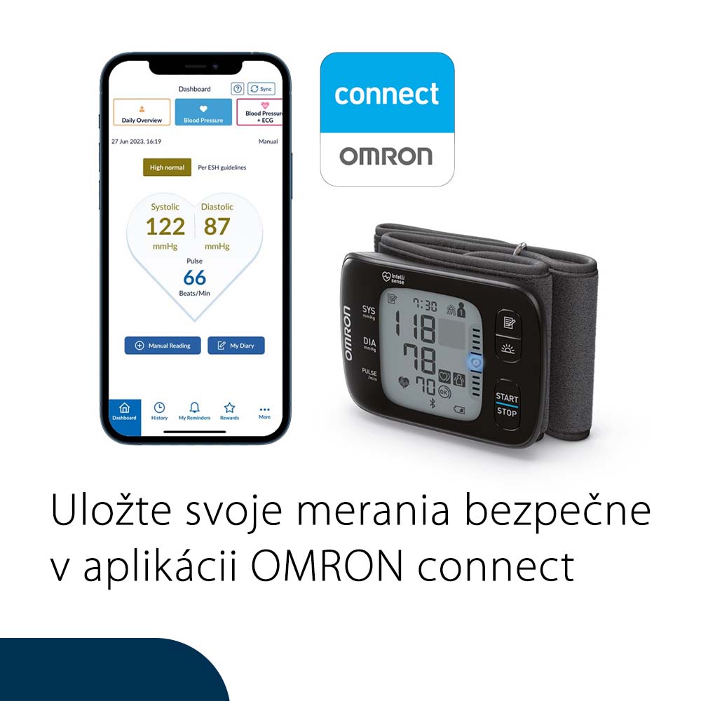 Tlakomer OMRON RS7 Intelli IT