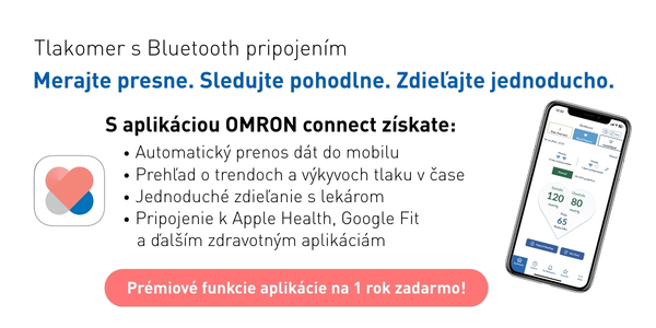 OMRON_connect_1rok_zadarmo